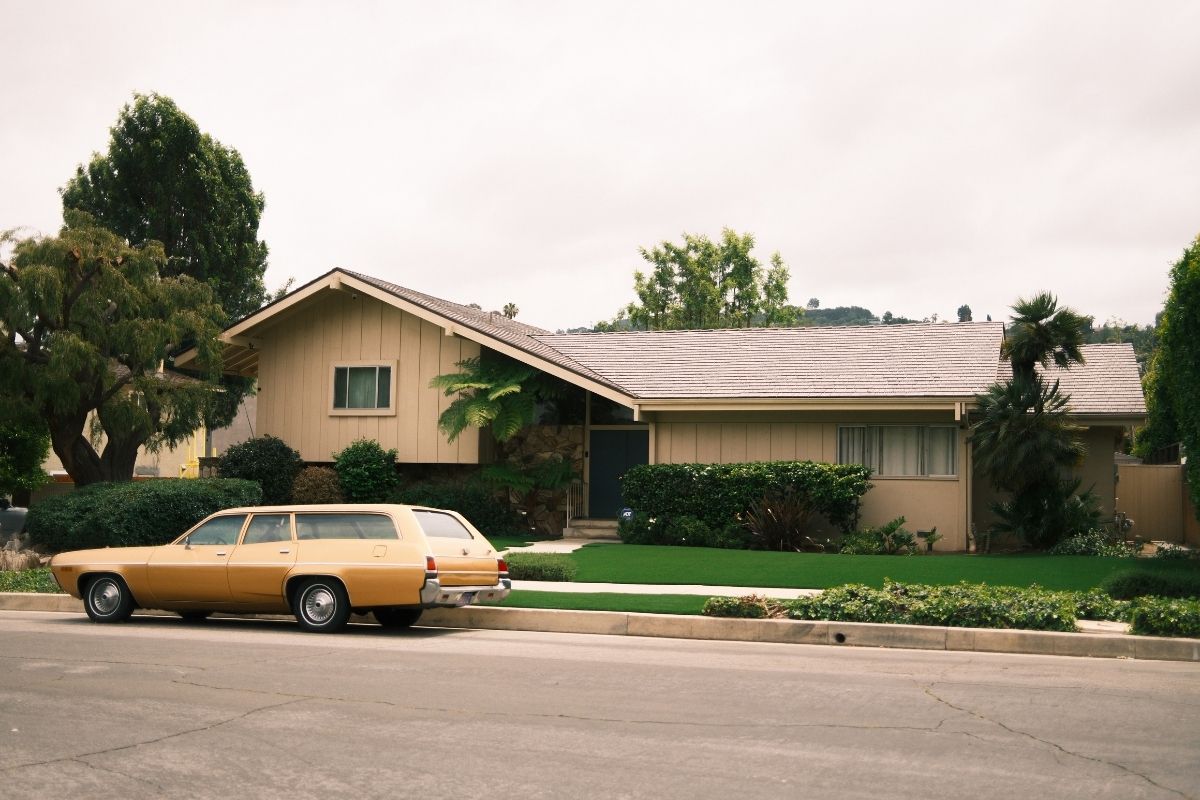 The Brady Bunch House on Urban Walk at The Garland