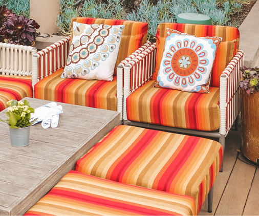 Outdoor seating