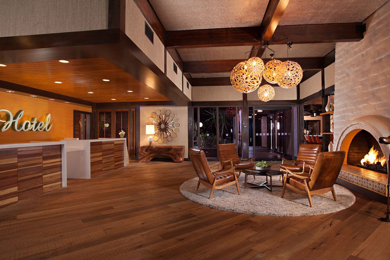 Hotel lobby