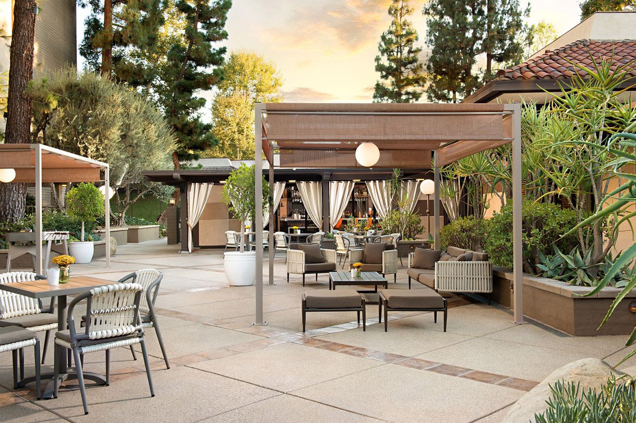 Outside seating