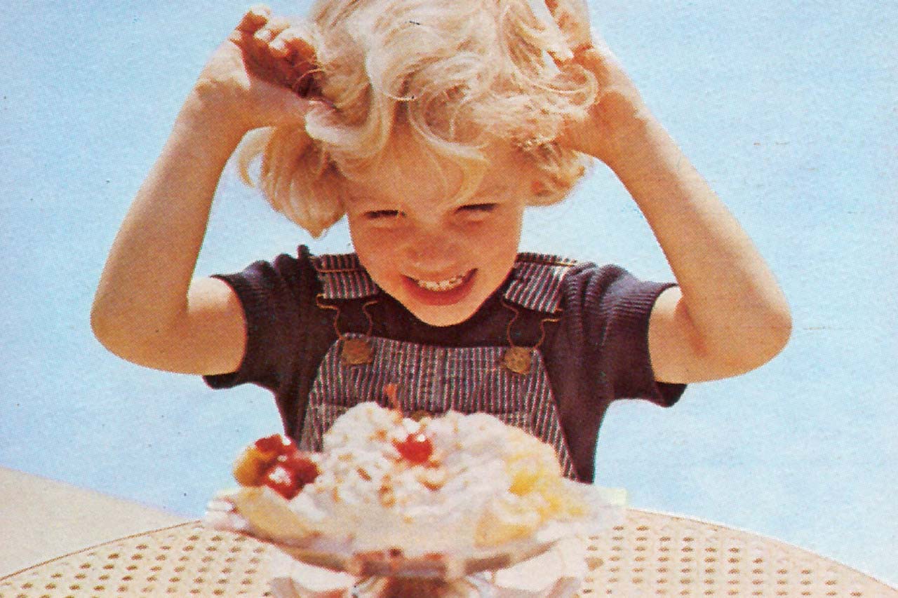 Boy with ice cream