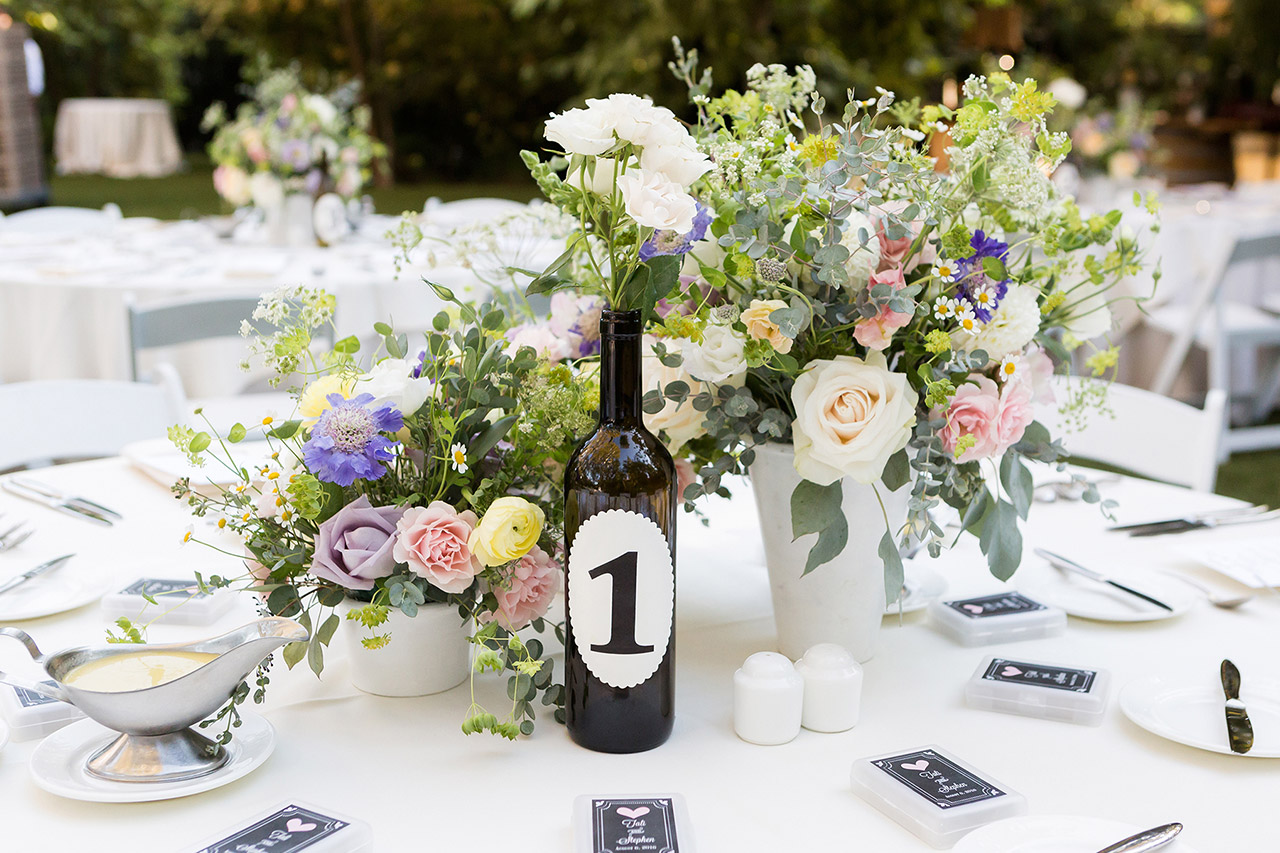 A bottle of wine