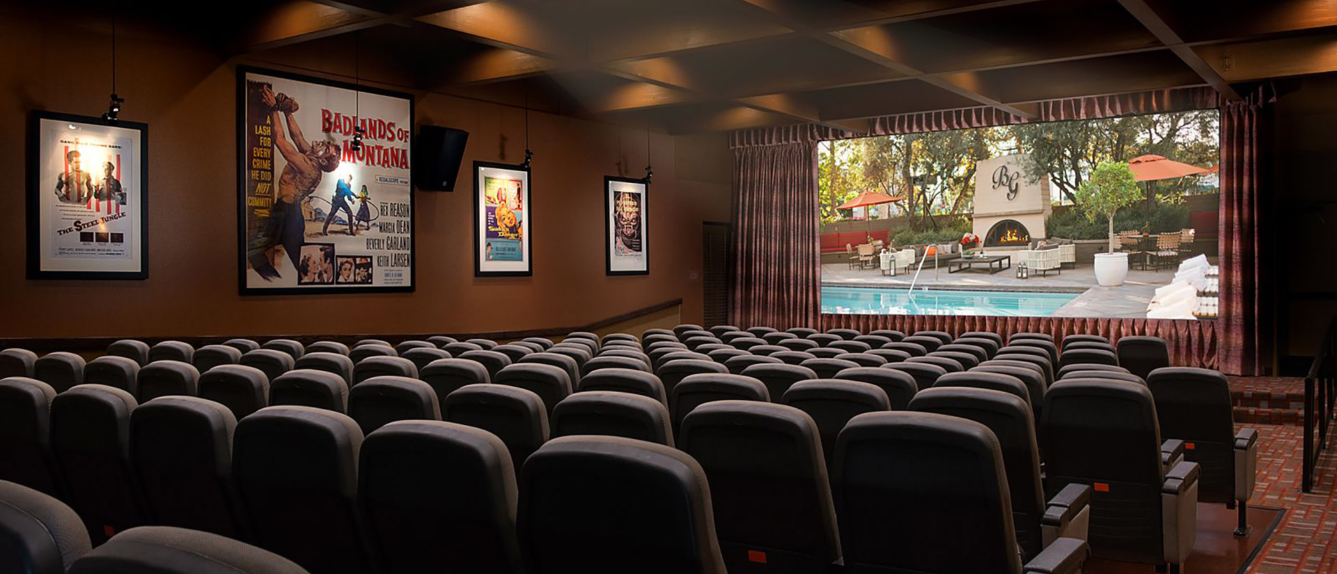 Private Screening Room The Garland