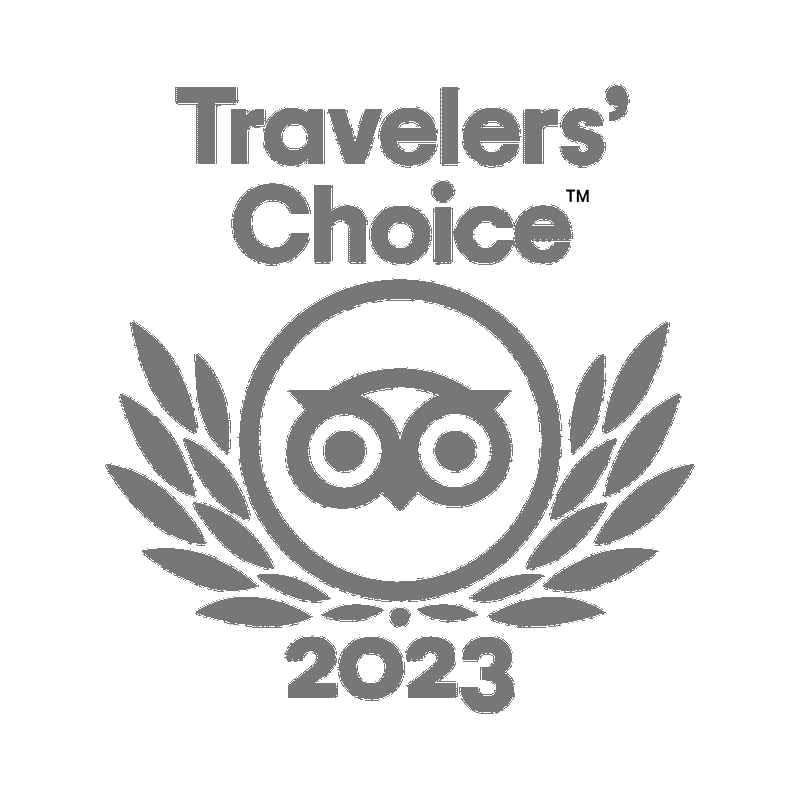 Trip Advisor Travelers' Choice 2023 Award Badge