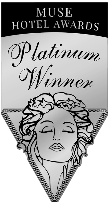 Muse Hotel Awards Platinum Winner Badge